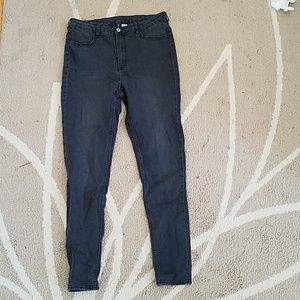 Black High Waisted Skinny Jean